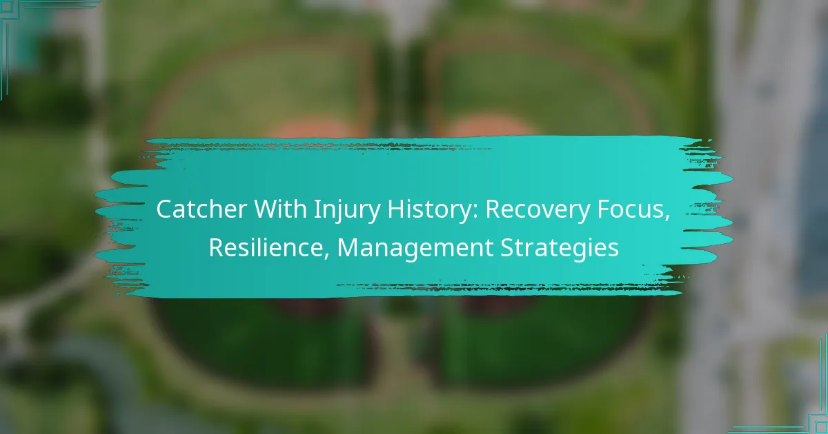 Catcher With Injury History: Recovery Focus, Resilience, Management Strategies